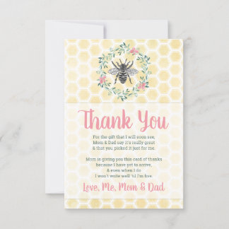 Gingham Flickas mamma att bli tema för platt babyd Tack Kort
