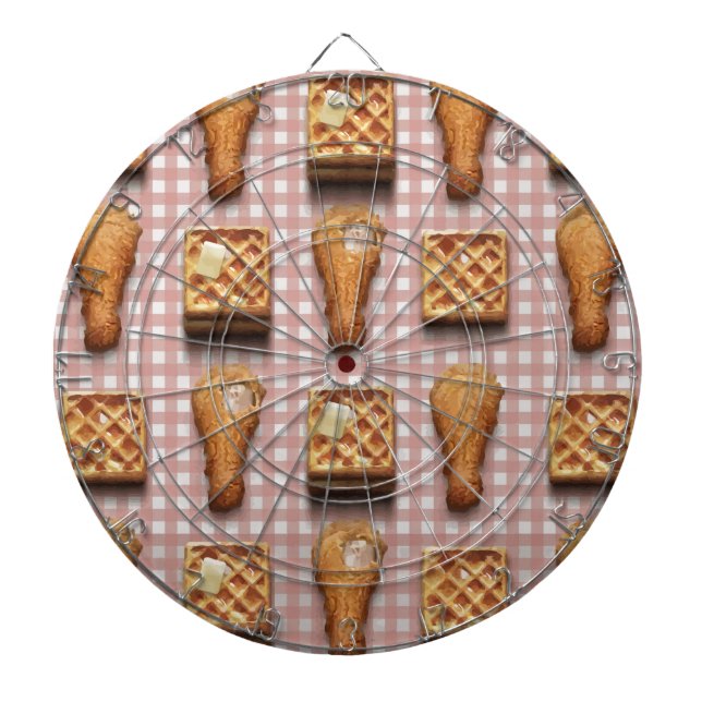 Gingham kycklingvåfflor piltavla (Framsidan)