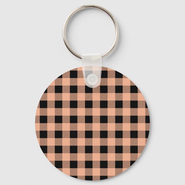 Gingham Melon och Black Nyckelring (Framsida)