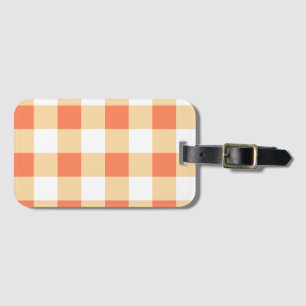 Gingham Mönster Bagagebricka