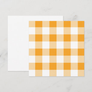 Gingham Mönster Inbjudningar