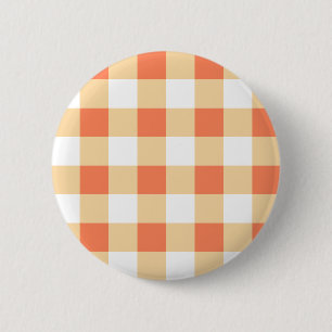 Gingham Mönster Knapp