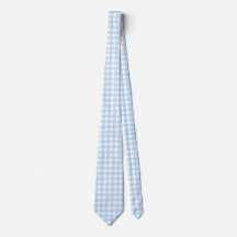 Gingham Mönster Ljusblå och Vit