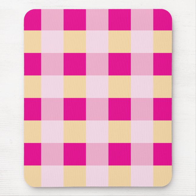 Gingham Mönster Musmatta (Framsidan)