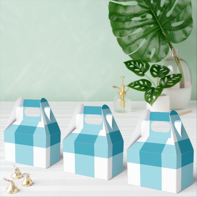 Gingham Mönster Presentaskar (Multipel)