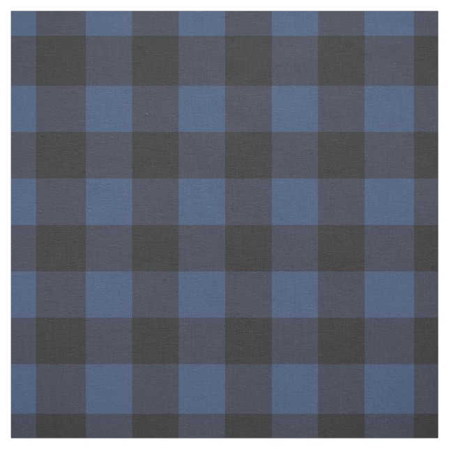 Gingham Mönster Tyg (Provkarta)