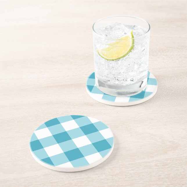 Gingham Mönster Underlägg (Sidan)