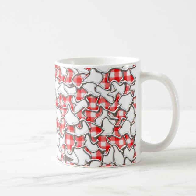 Gingham Mozaikplattor Kaffemugg (Höger)