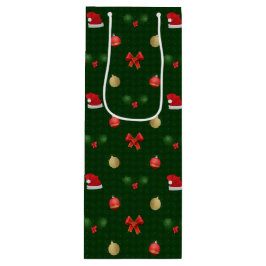 Gingham Navidad Ornaments