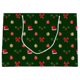 Gingham Navidad Ornaments