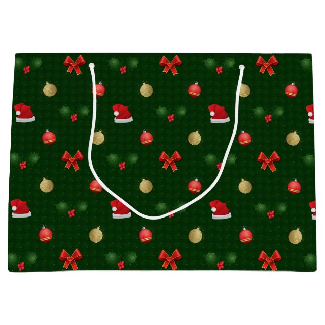 Gingham Navidad Ornaments (Framsidan)