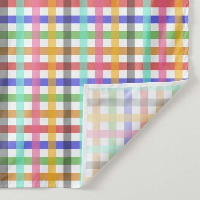 Gingham Play Mönster Design, flerfärgad Tyg (Skapare uppladdad)