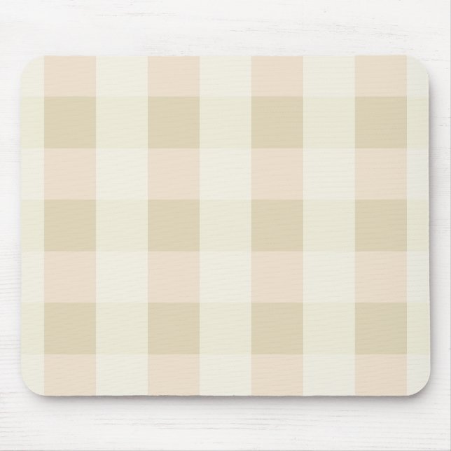 Gingham | Rosa & Kräm Musmatta (Framsidan)