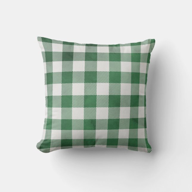Gingham-rutnätsaccent Kudde (Framsida)