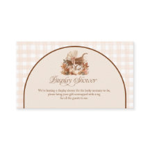 Gingham-visning Dusch älskar dig