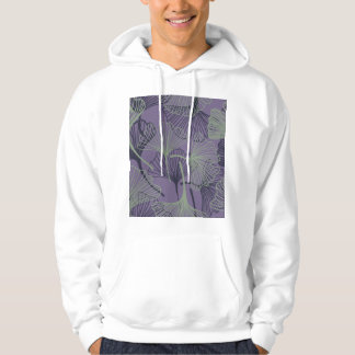 Gingko biloba: abstrakt vintage mönster. hoodie