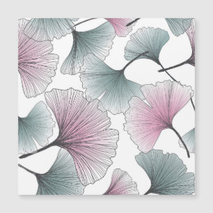 Gingko biloba handdragen.