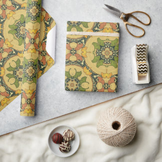 Gingko blad presentpapper