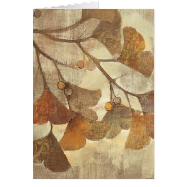 Gingko Hälsningskort (Framsidan)