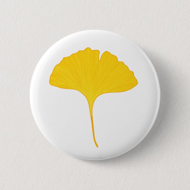 Gingko Löv Knapp (Framsida)