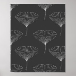 Gingko löv poster