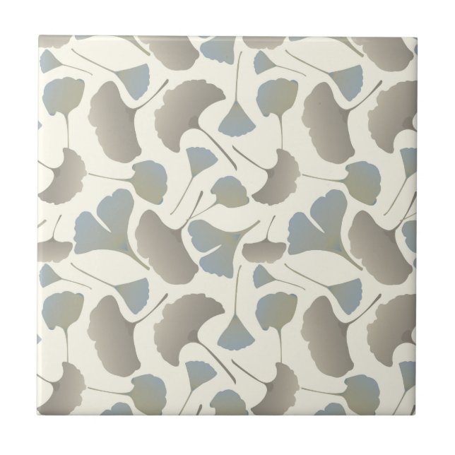 Gingko Lövs Tile Kakelplatta (Framsidan)