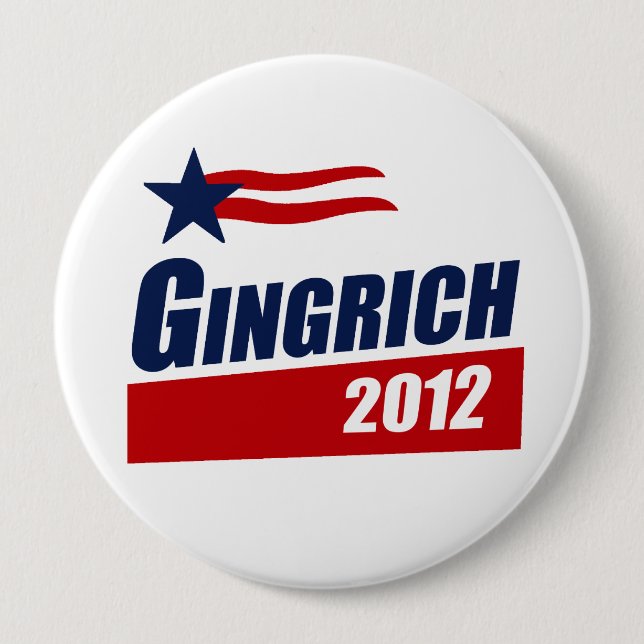 GINGRICH 2012 Banner Knapp (Framsida)