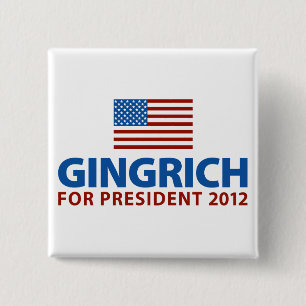 Gingrich för president knapp