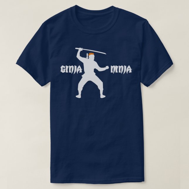 Ginja Ninja T Shirt (Design framsida)