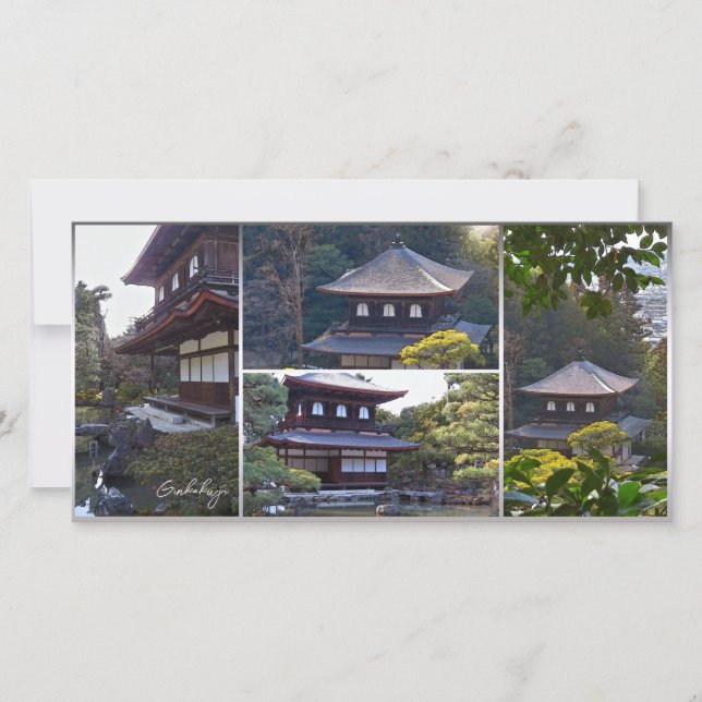 Ginkaku-ji (Higashiyama Jisho-ji) Kort (Framsida)