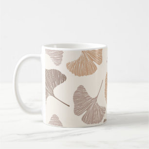 Ginkgo biloba: Torr, sömlös design. Kaffemugg