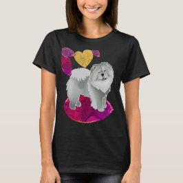 GINKGO den blå tuggen - svarta skjortor, välj stil T Shirt