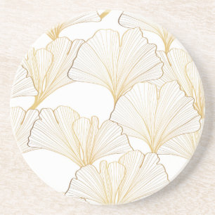 Ginkgo Guld: Luxurious Löv Arrangemang Underlägg