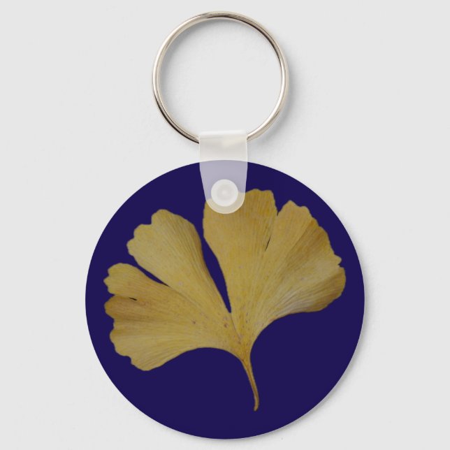 Ginkgo Leaf Key Ring Nyckelring (Framsida)