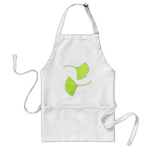 Ginkgo Löv Botanical Art Apron Förkläde