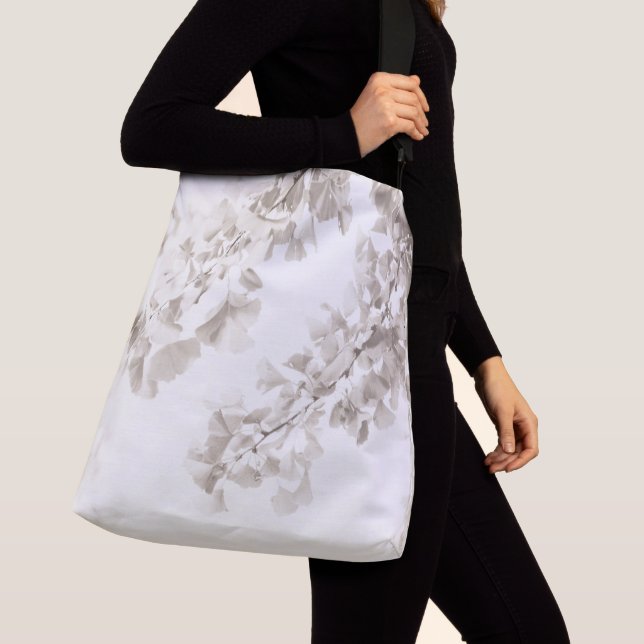 Ginkgo Lövs Dream #2 #wall #decor #art Axelväska (Närbild)