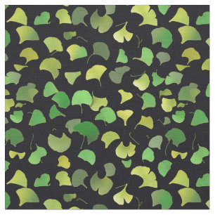 Ginkgo Lövs - Grönt Tyg