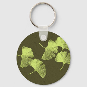Ginkgo Lövs Nyckelring