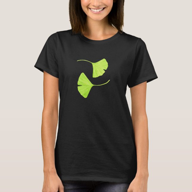 Ginkgo Lövs T-Shirt (Framsida)