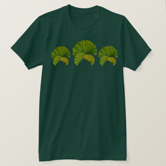 Ginkgo Lövs T Shirt (Design framsida)