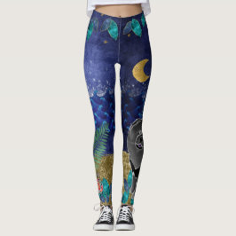 GINKGO svart chow celestial ocebalgs Leggings