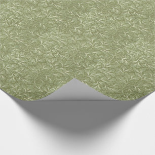 Ginkgobilobalöv på vis mangrönt presentpapper