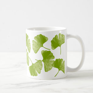 Ginkgolöv Kaffemugg