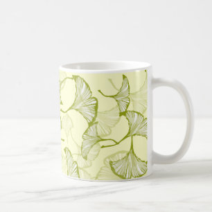 Ginkgolöv Kaffemugg
