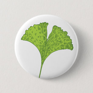Ginkgolöv knäppas knapp