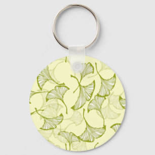 Ginkgolöv Nyckelring
