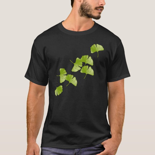Ginkgolöv T-shirt (Framsida)