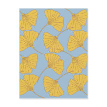 Ginko Biloba för blått- och guldnedgångGinkgo löv