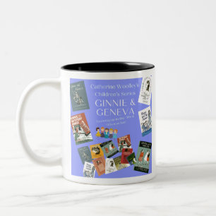 Ginnie & Genève - Timless Bok Series Two-Tone Co Två-Tonad Mugg