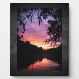 Ginnie Vår River Sunrise Acrylic Wall Art